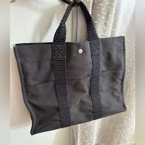Hermes Stylish Black Tote Bag